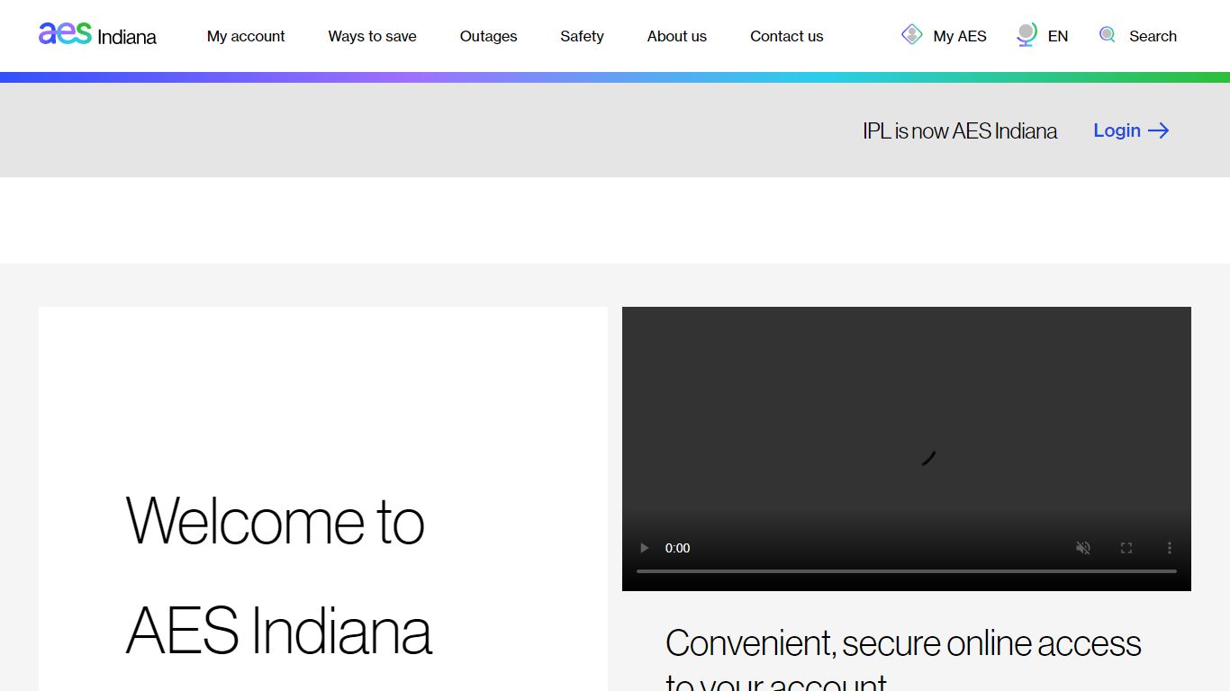 My account | AES Indiana